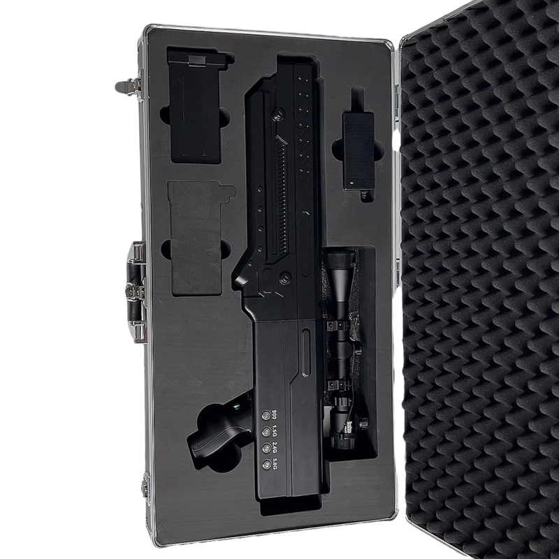  延边朝鲜族手持便携式枪型低空防御反制四通道B型