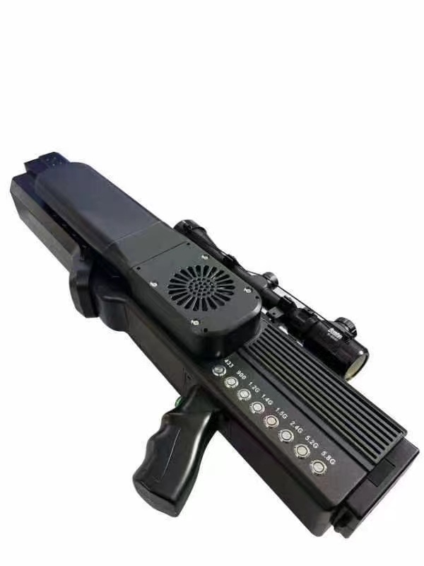  延边朝鲜族手持便携式枪型低空防御反制八通道